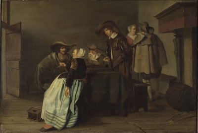 Een gesprek door Pieter Codde