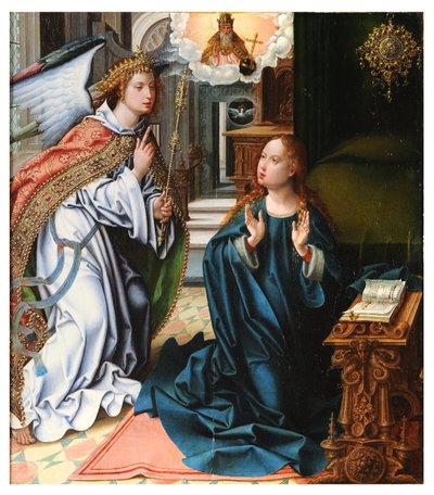 Annunciatie door Pieter Coecke van Aelst