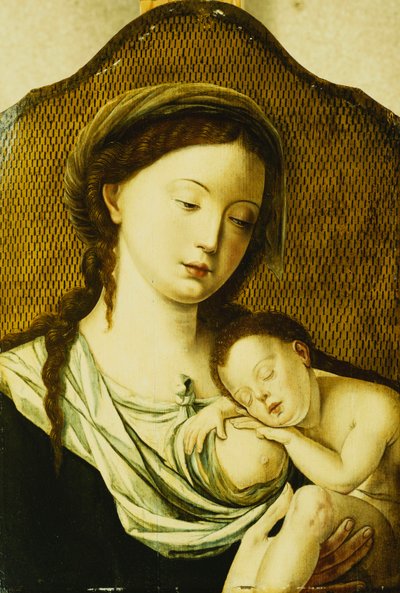 De Madonna en Kind door Pieter Coecke van Aelst