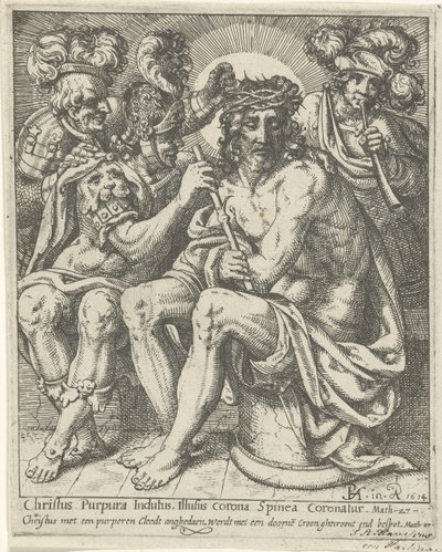 Christus met de doornekroon door Pieter Feddes van Harlingen