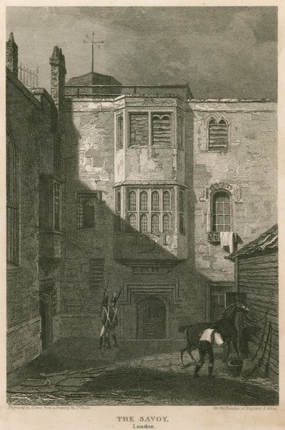 De Savoy Gevangenis, Londen door Pieter Jansz. Quast