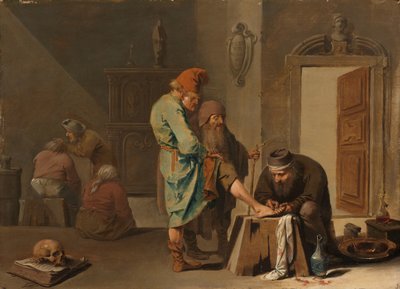 De voetoperatie door Pieter Jansz Quast