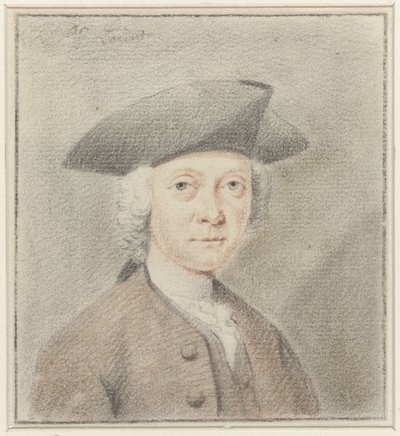 Portret van Nicolaas Albrecht door Pieter Louw