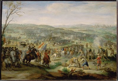 De slag op de Witte Berg bij Praag ... door Pieter Snyers