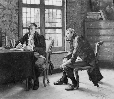 Bij de vrederechter door Pieter Verhaert