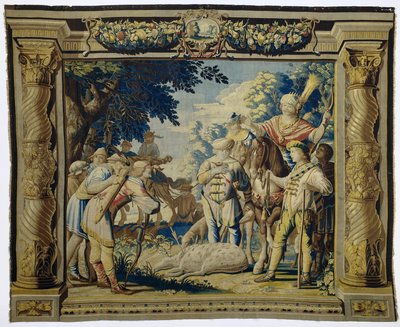 De dood van een aan Artemis gewijde hinde door Pieter de Cracht