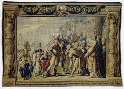 De thuiskomst van Orestes en Iphigenia in Aulis door Pieter de Cracht