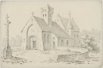 Kerk door Pieter de Goeje
