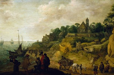 Nederlands landschap, toegeschreven aan Pieter de Neyn door Pieter de Neyn
