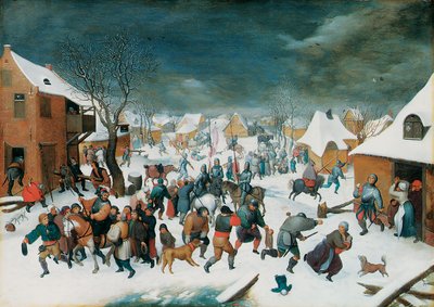De Kindermoord, 1605 door Pieter Brueghel the Younger