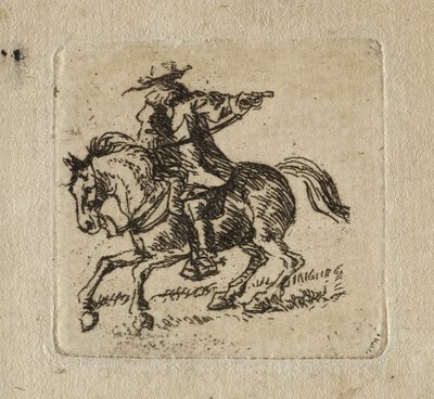 Ruiter door Pieter van Laer