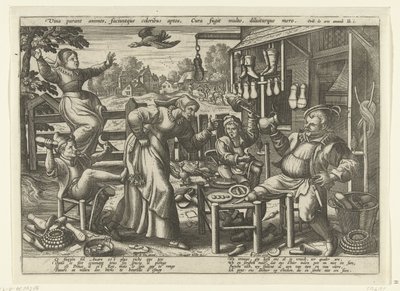 Het bedorven huishouden door Pieter van der Borcht (I)