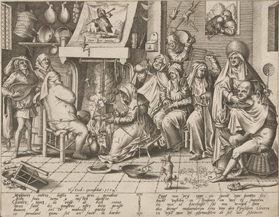 Carnaval door Pieter van der Heyden