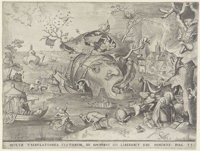 Verzoeking van de H. Antonius door Pieter van der Heyden