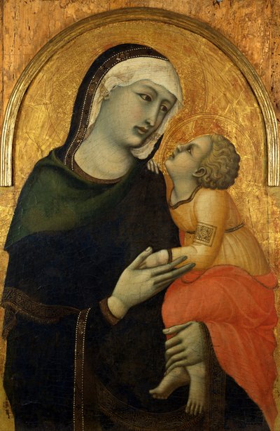 Pietro Lorenzetti - Madonna with Chid - Google Art Project (27822073) door Pietro Lorenzetti