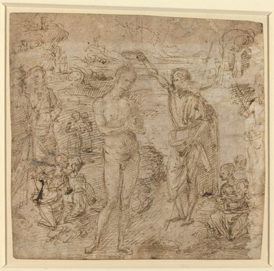 De doop van Christus door Pietro Perugino