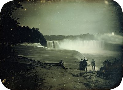 De Niagara Watervallen, 1853 door Platt D. Babbitt