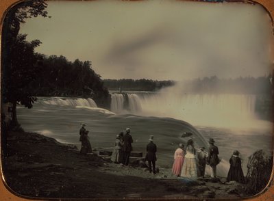 De Niagara-watervallen door Platt D. Babbitt