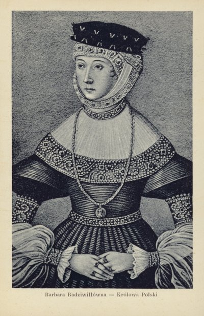 Barbara Radziwiłł door Polish School