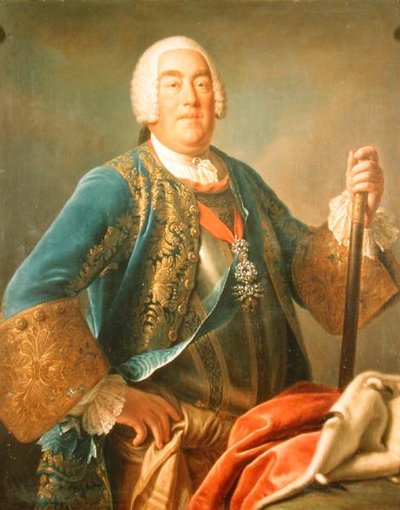 Portret van Charles Eugene II (1728-93) Hertog van Württemberg door Pompeo Girolamo Batoni
