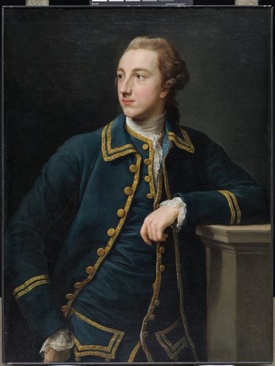 Portret van een Man in een Groen Pak, c.1760 door Pompeo Girolamo Batoni