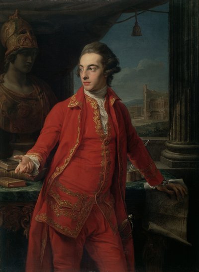Sir Gregory Page-Turner door Pompeo Girolamo Batoni