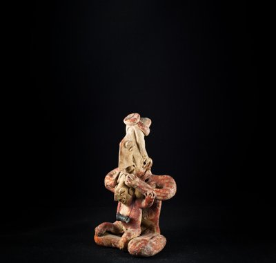 Vrouwenbeeldje / Mexicaanse kunst, Nayarit (terracotta) door Precolombian Precolombian