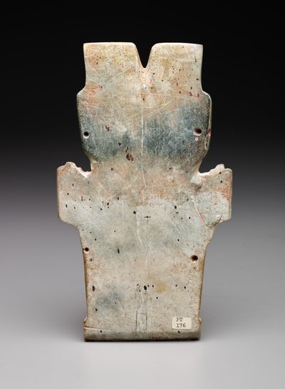 Keerzijde van een Antropomorfe Plaque, Mogelijk de Vuur Slang, Preklassieke periode, 800-400 v.Chr. door Prehistoric Prehistoric