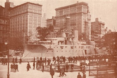 Werving voor de Amerikaanse Marine, ca. 1917-1919 door Press Illustrating Service