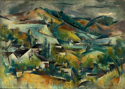 Quebec, ca. 1925 door Preston Dickinson