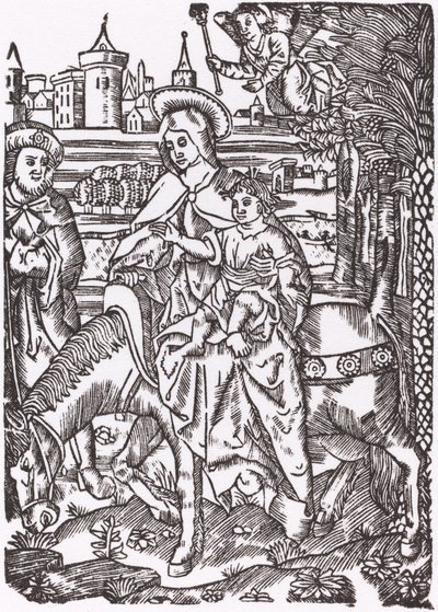 De Vlucht naar Egypte door Probably French 16th Century