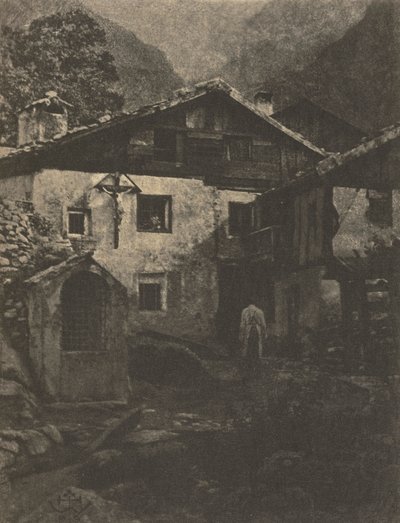 Camera Work: Een Dorpshoek, 1906 door Professor Hans Watzek
