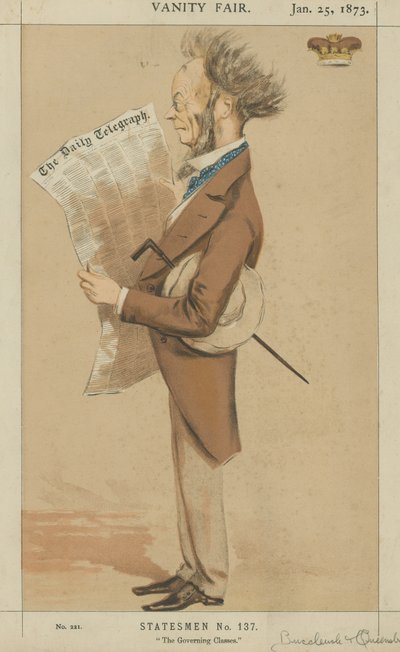 De Hertog van Buccleuch en Queensbury door Prosper Charles Adrien d