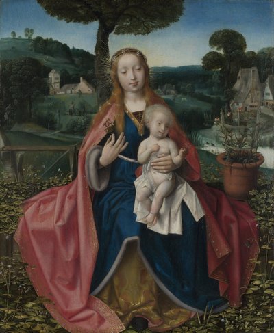 De Maagd en het Kind in een landschap, begin 16e eeuw door Provost