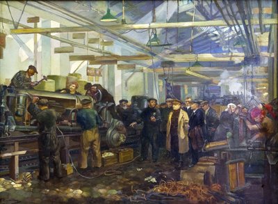 Planning in de USSR - Kirov (Sergei Kostrikov, alias Kirov) door Pyotr Iosifovich Smukrovich