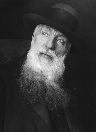 Portret van Auguste Rodin door Pyotr Ivanovich Shumov