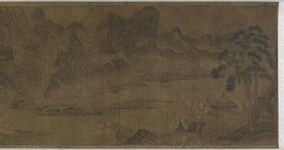 Perzikbloesem Lente door Qing Dynasty Chinese School