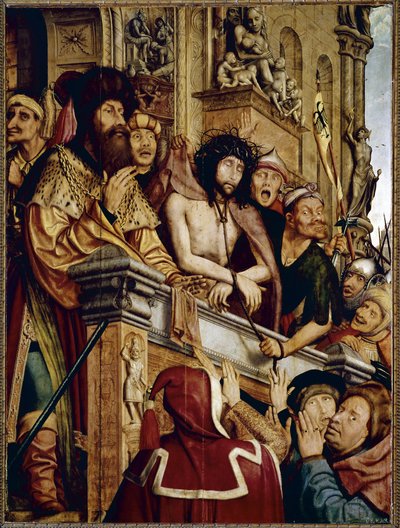 Ecce Homo, Christus gepresenteerd aan het volk door Quentin Massys or Metsys