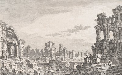 Ruïnes van Cumes door Quentin Pierre Chedel