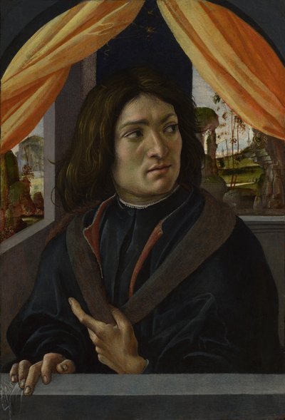 Portret van een man, c. 1500 door Raffaellino del Garbo