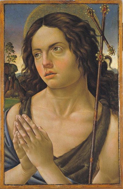 Sint Jan de Doper door Raffaellino del Garbo