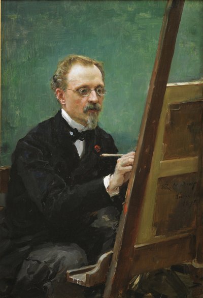 Portret van Federico de Madrazo door Raimundo de Madrazo y Garreta