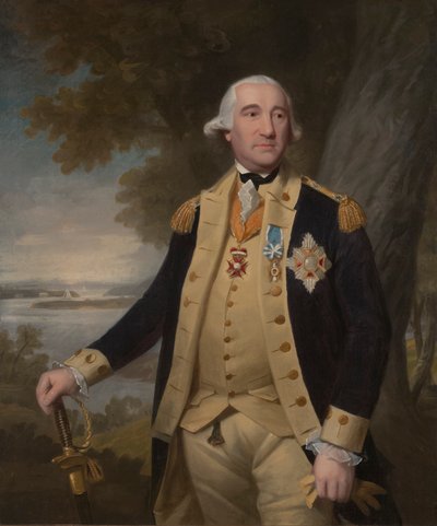 Generaal-majoor Friedrich Wilhelm Augustus, baron von Steuben door Ralph Earl
