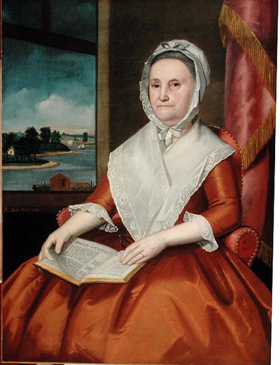 Mevrouw Guy Richards van New London door Ralph Earl