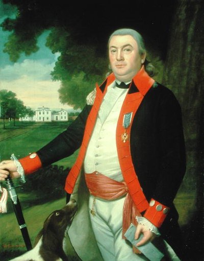 Portret van kapitein John Pratt van Middleton, Connecticut door Ralph Earl or Earle