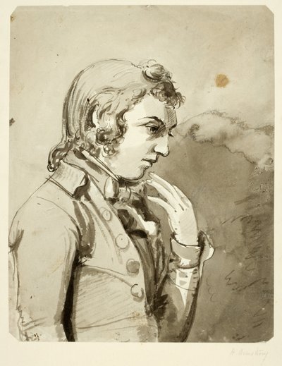 Portret van Henry Armstrong door Ralph II Waters
