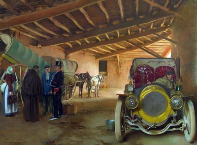 Het koetshuis door Ramón Casas