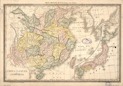 China en Japan LOC 2006458430 door Rand McNally and Company