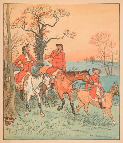 Deze jacht loont niet, 1880 door Randolph Caldecott