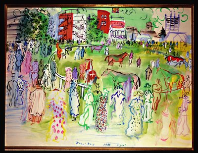 Ascot door Raoul Dufy